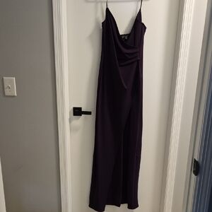 Windsor Strapless Deep Purple Gown